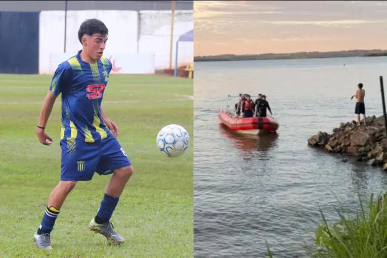 Joven futbolista murió ahogado en el Río Paraná: días atrás había firmado su pase a un club de Primera