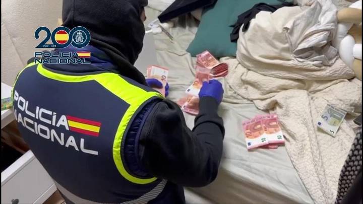 Cae una banca clandestina que movía dinero narco por toda España