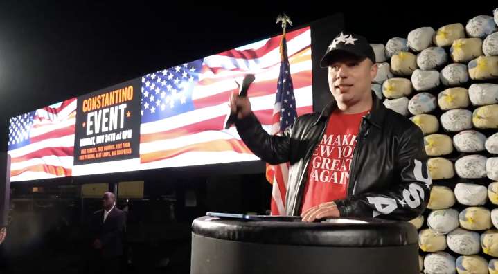 CEO Holds Bizarre Rally to Announce Run for Stefanik’s House Seat in NY