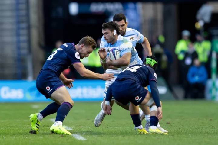 Los Pumas le ganaron a Escocia con una gran remontada