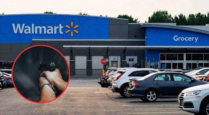 MUCHA ATENCIÓN en Walmart: reportan que una mujer apuntó con un arma a personas en el estacionamiento