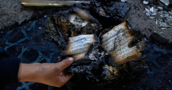 Israeli settlers torch a mosque and scrawl hateful messages despite official condemnation
