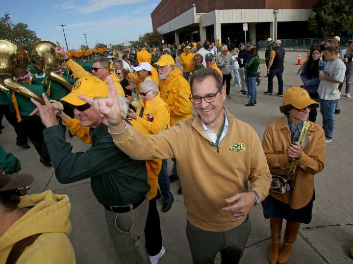 NDSU's David Cook picked for Iowa State president job