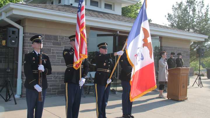 Knapp to receive military honors at Iowa cemetery he helped create