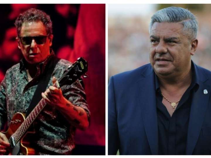 El canto en contra del Chiqui Tapia sonó en el recital de Andrés Calamaro: la reacción del músico