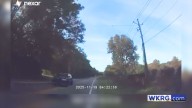 Dashcam video shows Mobile County police chase suspect almost colliding with mother, children