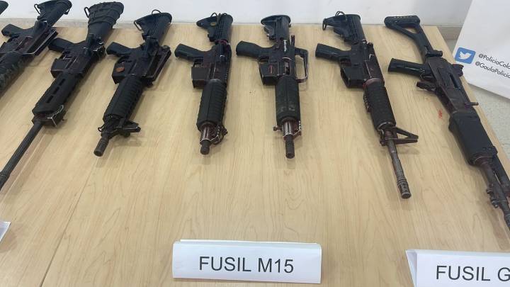 En una vivienda fue hallado depósito de armas y municiones en Arauca