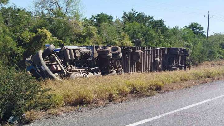 Accidente Carretera Matamoros-Ciudad Victoria Deja Saldo de Dos Personas Sin Vida