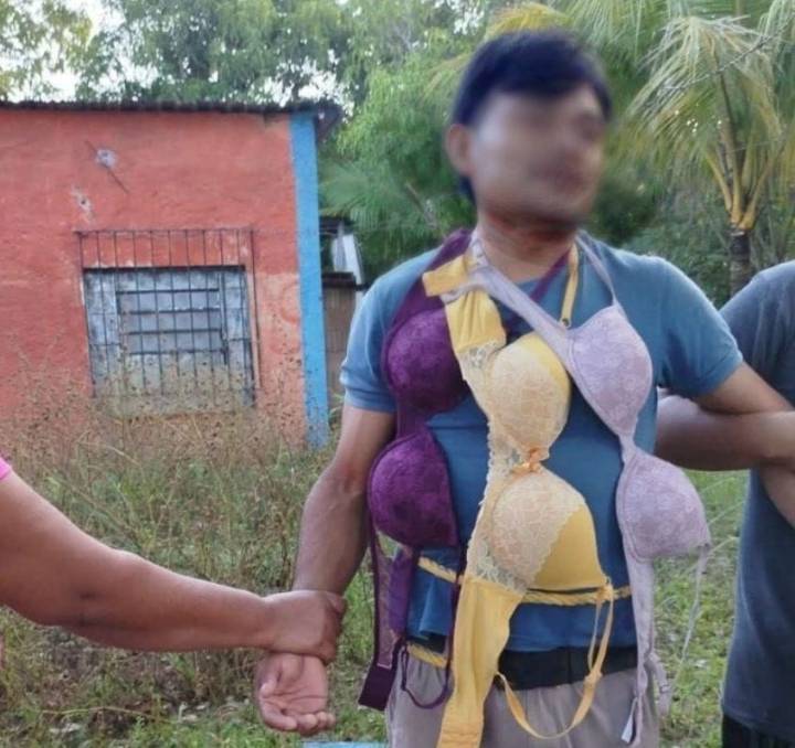 Lo cachan al ‘ladrón de brasieres’ y lo amarran y lo tunden a golpes