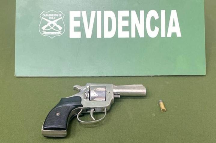 Control vehicular permite detectar arma de fuego con municiones en San Felipe