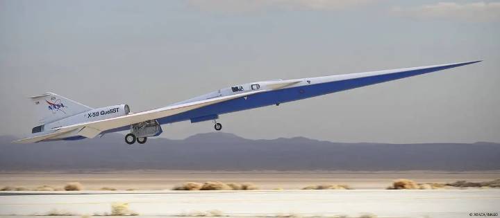 La NASA logro probar con éxito el X-59 su avión supersónico de última generación