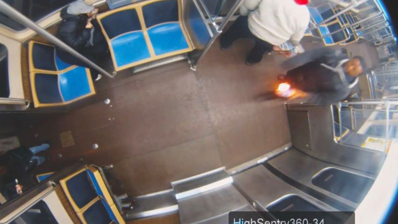 Federal terrorism charge filed against a man who allegedly set a woman on fire on Chicago train