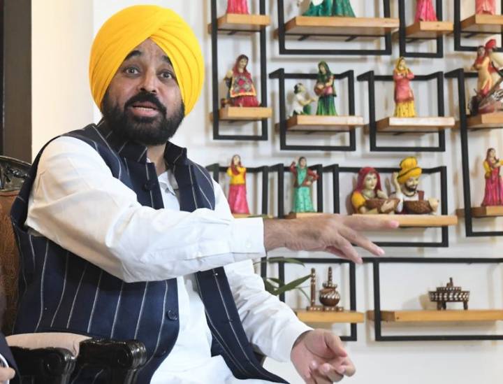 Punjab has no water, why can’t Yamuna water be diverted to Haryana: Bhagwant Mann