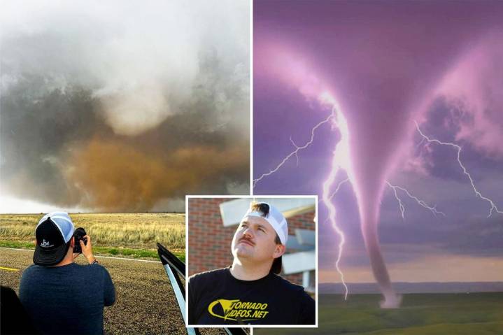 Professional storm chaser risks it all to stand just meters from eye of tornadoes: 'I have feared for my life'