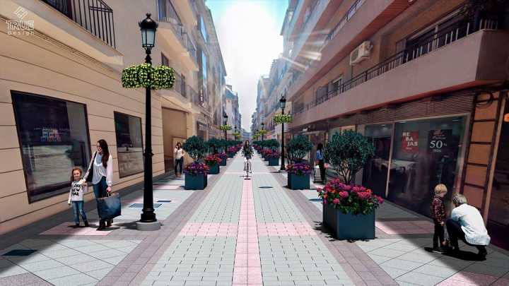La calle San Antón será "zona libre de terrazas"