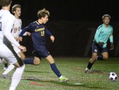 Eagles score late, clip Quakers 1-0 in boys soccer semifinals