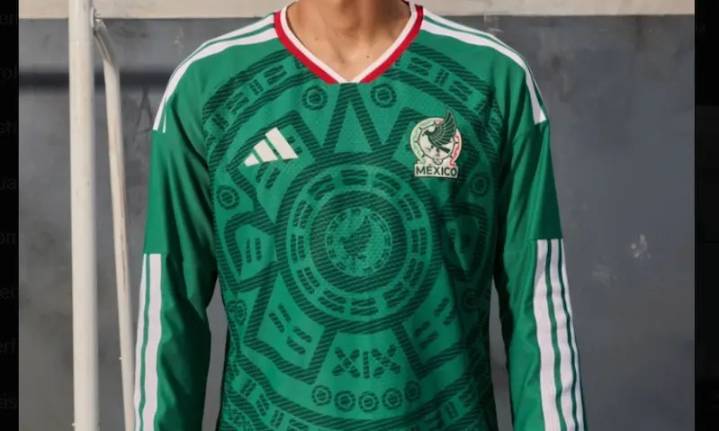 Así es la playera de la Selección Mexicana para el Mundial 2026