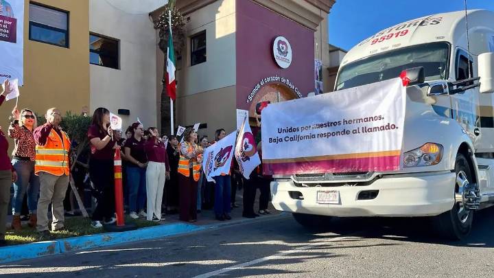 DIF BC concluyó jornada de acopio: envía más de 62 toneladas de ayuda humanitaria con la salida de su tercer tráiler