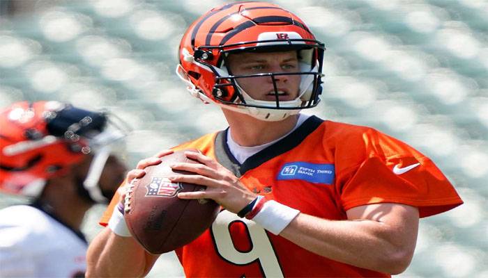 Joe Burrow volvió a los entrenamientos de los Bengals