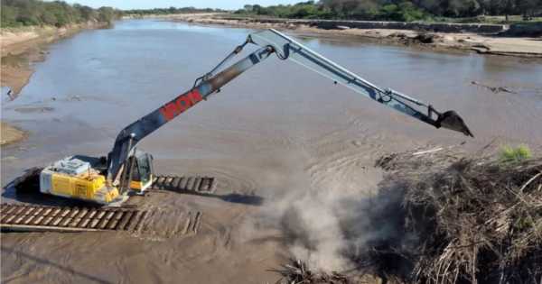 El Gobierno de Salta refuerza las defensas del río Pilcomayo para prevenir desbordes