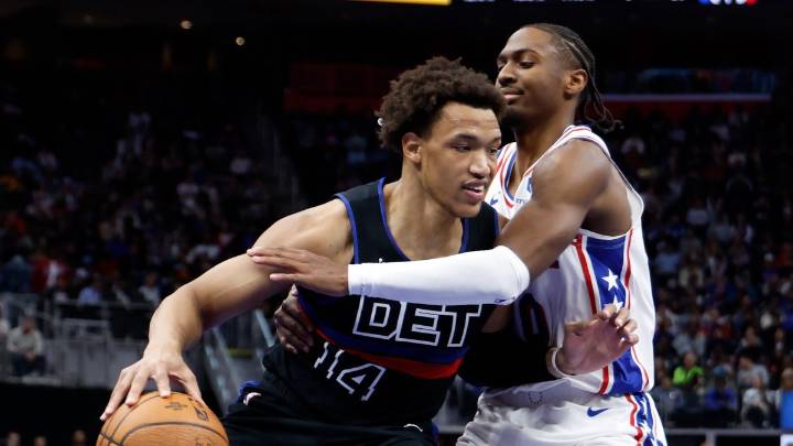 Watch highlights of the Pistons’ 114-105 win over the 76ers – NBC Bay Area