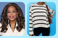 Oprah Wore a Striped Sweater, Get the Look from $13
