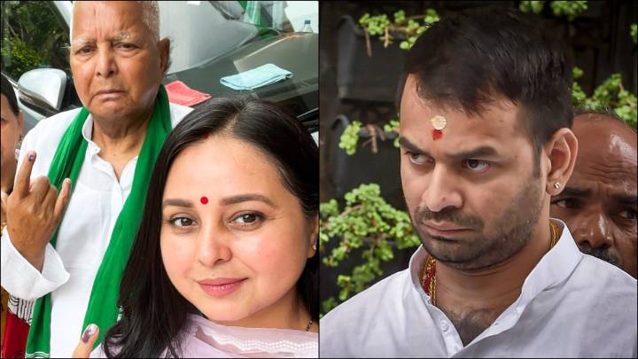 Tej Pratap's 'Sudarshan Chakra' Remark Goes Viral After Rohini Acharya Cuts Ties With Yadav Family