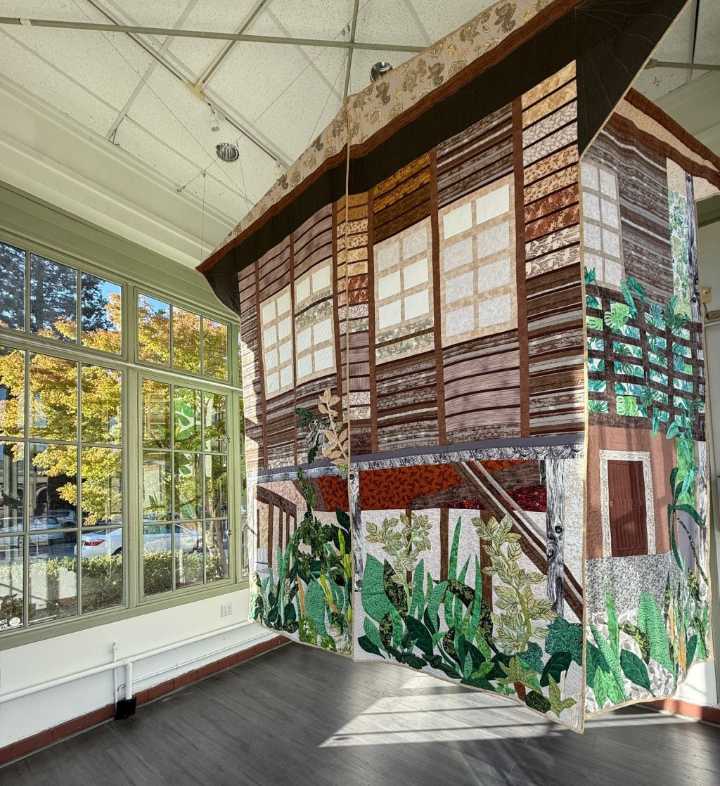 Mother-son duo reflect on ‘Ancestral Home’ in art installation