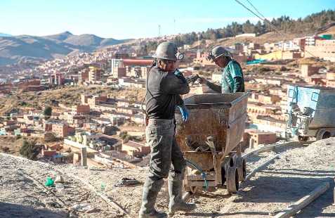 Potosí se mantiene como primer productor de minerales del país