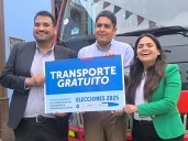Todo listo en regiones para las elecciones: Transporte gratuito y el antídoto para las fake news "De aquí en adelante"