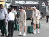 Tras el desborde y el caos en Río de Janeiro, Flamengo y Palmeiras ya están en Lima para jugar la final de la Copa Libertadores