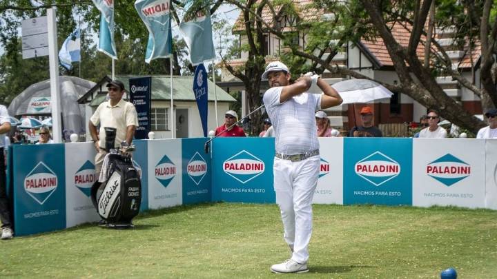 Fabián Gómez mantiene la ventaja en la cima del Abierto del Litoral de golf