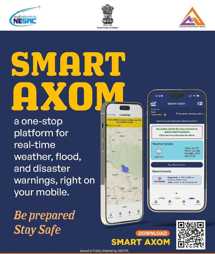 Assam Introduces SMART AXOM App for Better Disaster Safety