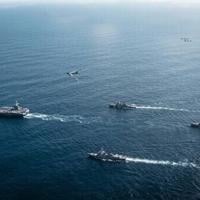 US military says aircraft carrier now in Caribbean