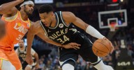 Bucks coach Doc Rivers says he expects the injured Antetokounmpo to miss 'probably two weeks'