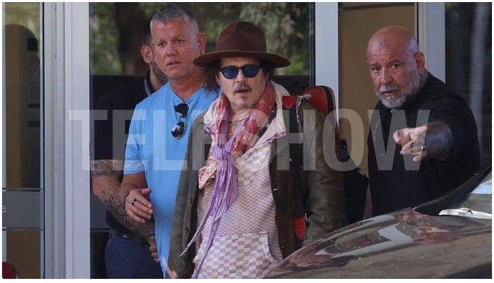 Johnny Depp llegó a la Argentina: sus primeras fotos en el país