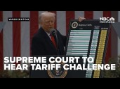 Trump's economic agenda faces potential setback as Supreme Court hears tariff challenge