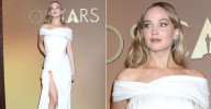 Jennifer Lawrence Dragged for Wearing 'Diaper' Gown at Governors Awards Amid Plastic Surgery Speculation: 'It's Giving Dress I Made Out of Toilet Paper'