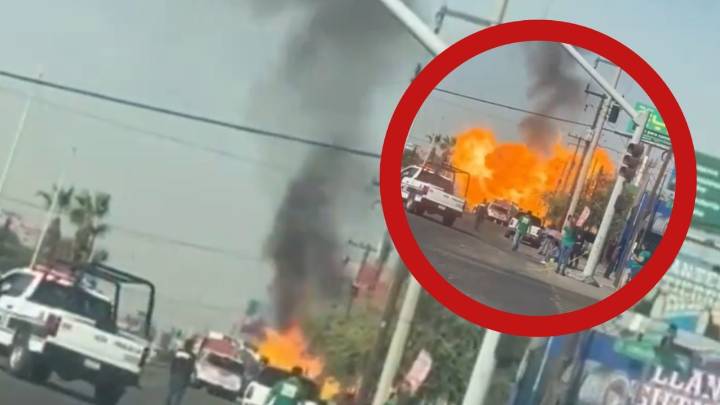 Camión repartidor de gas explota y siembra el pánico en Mexicali; ¿hubo muertos y heridos?