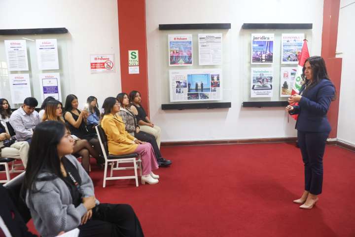 Alumnos de la Universidad Santiago Antunes de Mayolo de Huaraz y la Universidad nacional de Ucayali conocen la experiencia Vive Andina