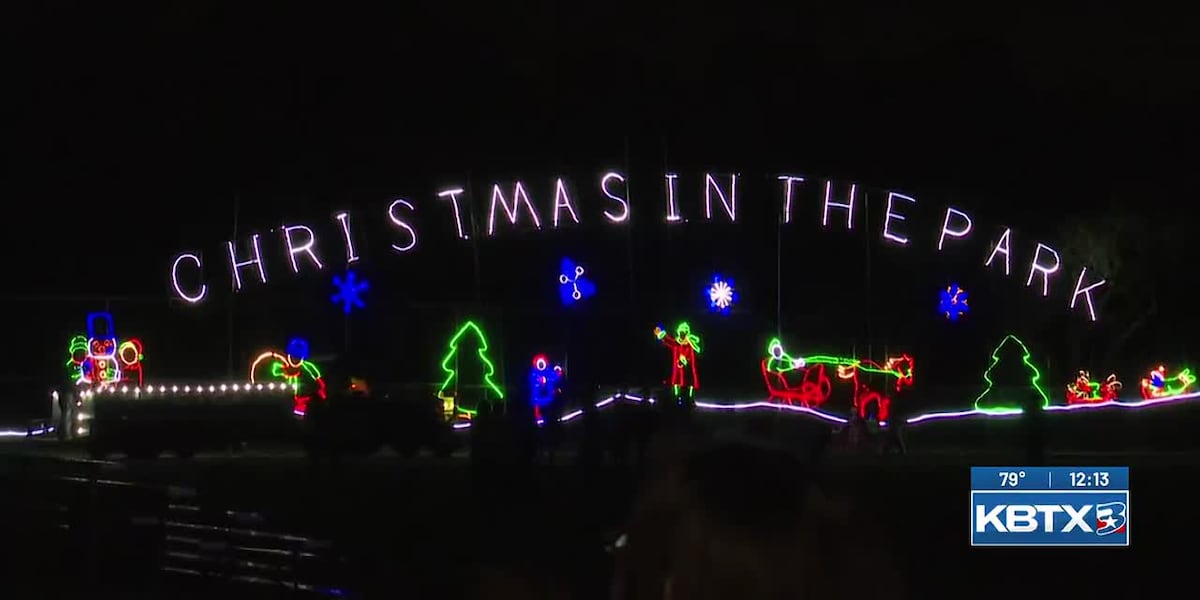Light up the holiday season with Christmas in the Park