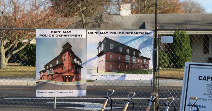 Cape May celebrates start of police station project