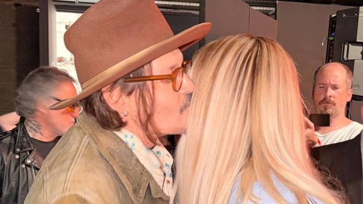 Wanda Nara obtuvo la foto que quería Icardi: así fue su encuentro con Johnny Depp