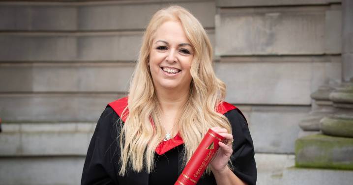 Edinburgh student mum survives health scare to follow in midwife daughter's footsteps