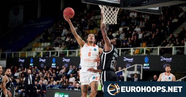 Kevin Yebo earns MVP of the Round award in EuroCup