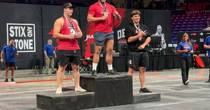 Alfie Sharpin from Claydon wins Official Strongman Games