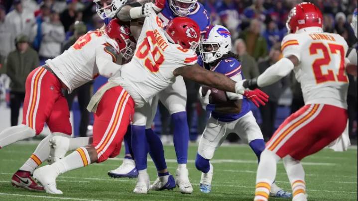 Bills' James Cook scouts win over Chiefs with 2 words