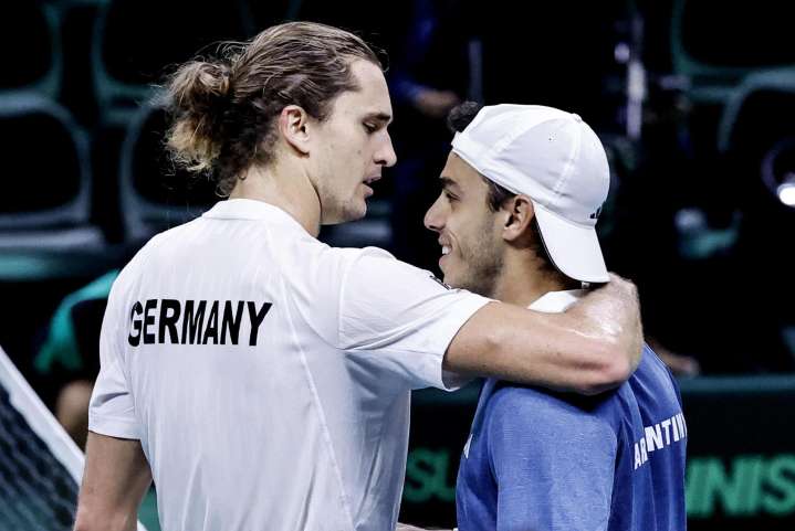 Argentina roza la gesta; la Alemania de Zverev se cita con España en semifinales