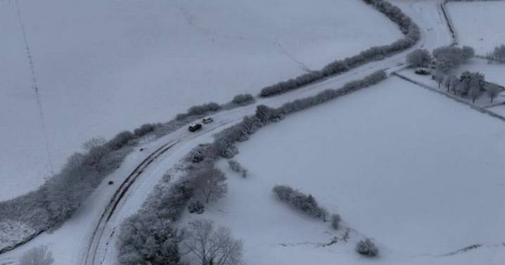 UK faces '18cm' snow next week with four counties in England worst