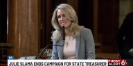 Julie Slama ends campaign for state treasurer